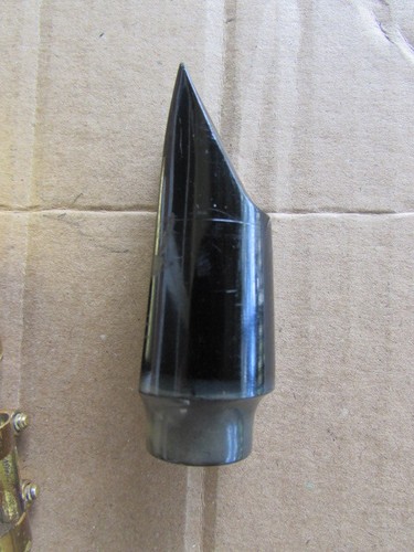 VINTAGE MEYER BROS 7M SOPRANO SAXOPHONE MOUTHPIECE...Large chamber & lig/cap set - Picture 4 of 10