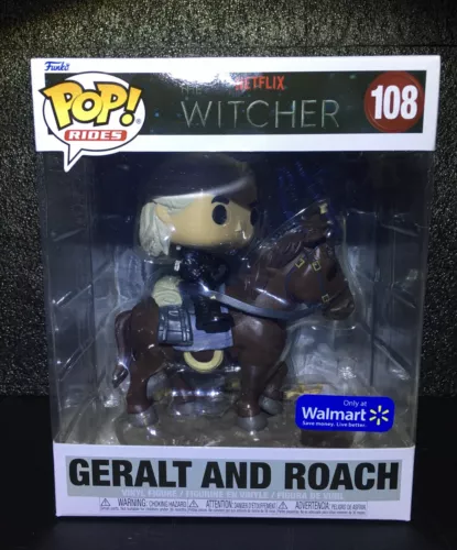 Funko Pop Rides - The Witcher - Geralt and Roach (Walmart Exclusive)