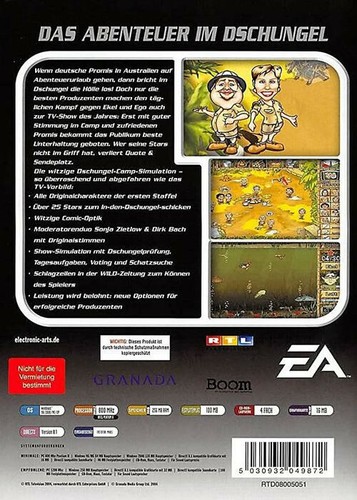 PC Spiel - Ich bin ein Star - Holt mich hier raus (mit OVP) NEUWARE - Bild 2 von 2