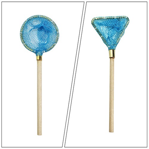 2Pcs remises Desktop Toy For Children Photography Props Fishing Mesh Model Kids