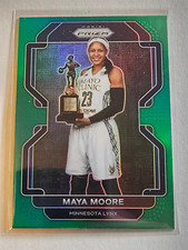 Maya Moore - 2022 Prizm WNBA Prizms Green Insert Card
