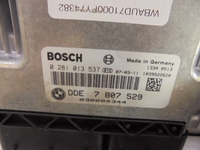 0281013537 KIT ACCENSIONE BMW SERIE 1 118 D E87 2.0 D 105KW 6M 5P (2007) RICAMBI Foto 2 de 4