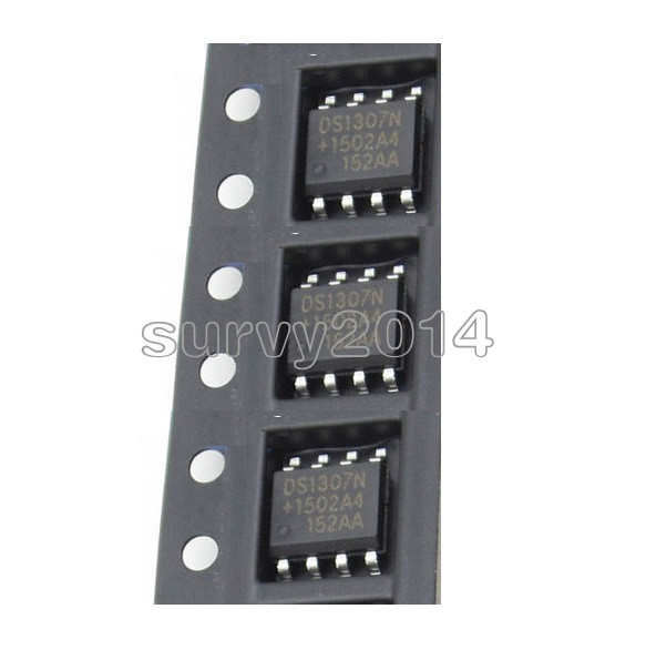 20PCS IC DS1307Z SOP8 RTC SERIAL 512K I2C Real-Time Clock