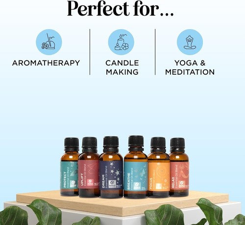 Versatile Aromatherapy Essential Oil Set - Ideal for Diffusers & Candle Making - Picture 4 of 9
