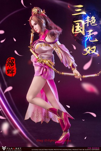 FLAGSET FS-G002 Los Tres Reinos Diao Chan 1/6 Figura Modelo INSTOCK - Imagen 5 de 10