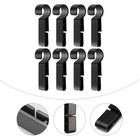 8 Pcs Headlight Buckle Travel Clips for Hard Hat Headlamp