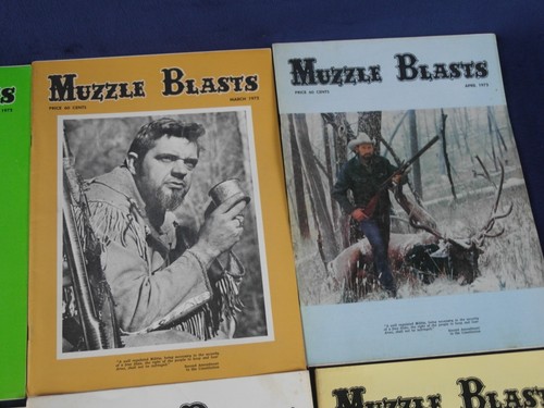 1972 Muzzle Blasts Magazine Complete Year 12 Issues Guns Rifles Black Powder - Imagen 4 de 8
