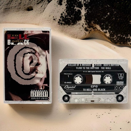 •CPO ~ TO HELL AND BLACK• (1990 OG PRESSING) (CASSETTE TAPE) (1) - Picture 2 of 6