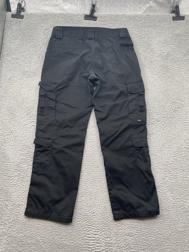 5.11 Tactical Hose Damen Gr. 18 schwarz Relaxed Fit Cargotaschen Arbeitskleidung - Bild 8 von 12