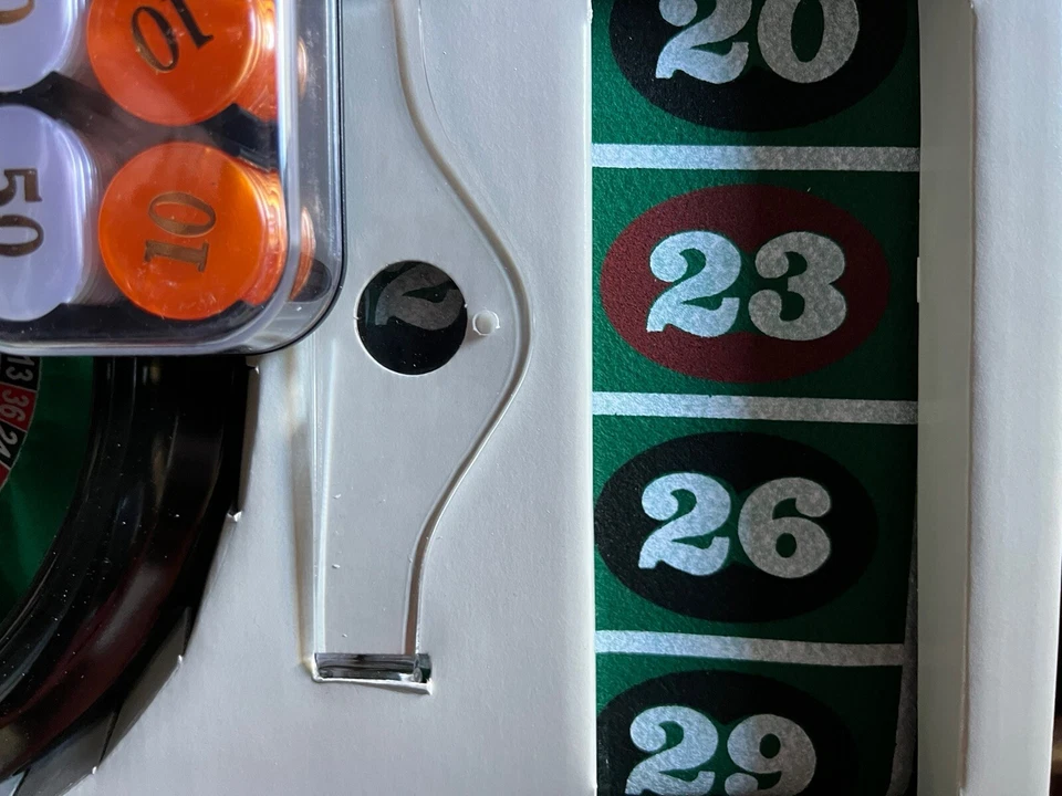 Restoration Hardware  MONTE CARLO ROULETTE SET NEW NIB - Image 3 of 4