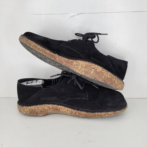 Birkenstock Gary Damen Größe 8 US 39 EU 032004 Schwarz Freizeit Schnürschuhe Wildleder - Bild 7 von 8