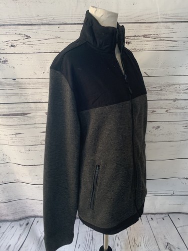 Goodfellow & Co. Jacke mit Reißverschluss Gr. M grau schwarz Langarm Kragen Taschen - Bild 5 von 7