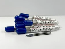 HARVEY TOOL 14075-C3 .075" Dia 4FL Carbide End Mills NEW 11pcs