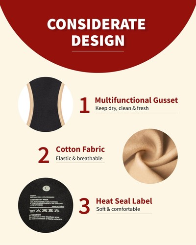 Washable Incontinence Underwear for Women Absorbent Leak Proof Underwear for ... - Picture 7 of 8