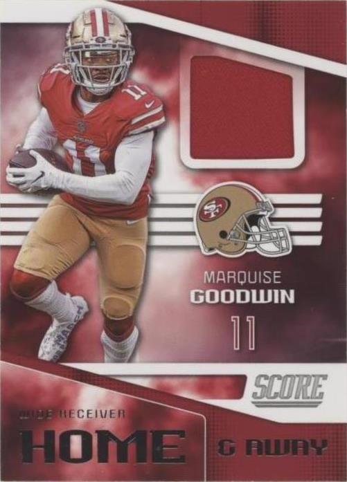 2019 Score Marquise Goodwin #H-7 - 1 of 2