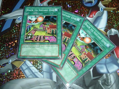 Yugioh Back To Square One Rds En044 3x Nm Mint Common 1st Edition Ebay