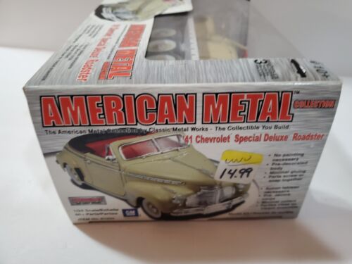 1:24 Metal Works DieCast Metal 41 Chevrolet Special Deluxe Roadster unopened box - Picture 6 of 10