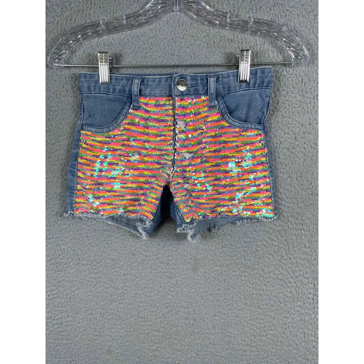 Justice store sequin shorts