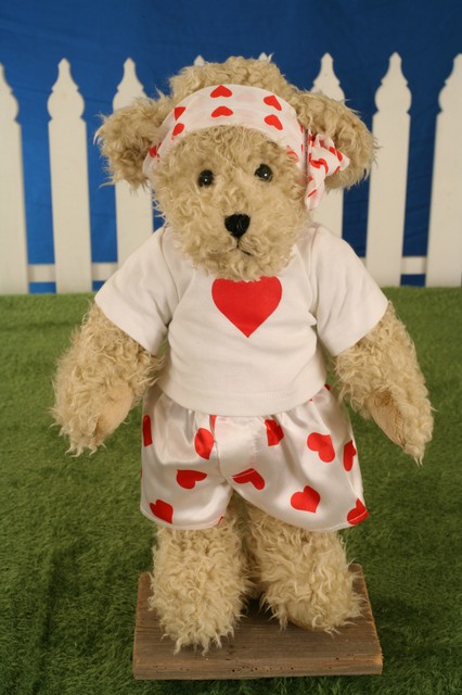 handmade teddy bear rose