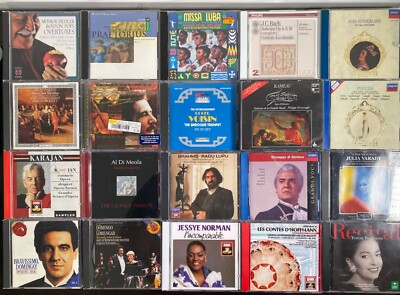 Lot of 20 Classical / Opera Multi CD Sets- London/Telarc/EMI/Philips