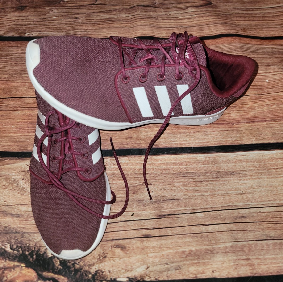 Size adidas Cloudfoam QT Racer Red for sale online