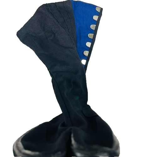 Japanese work boots Rikio Tabi Adhesive type US9 High Tops Design Great Black - Picture 4 of 14