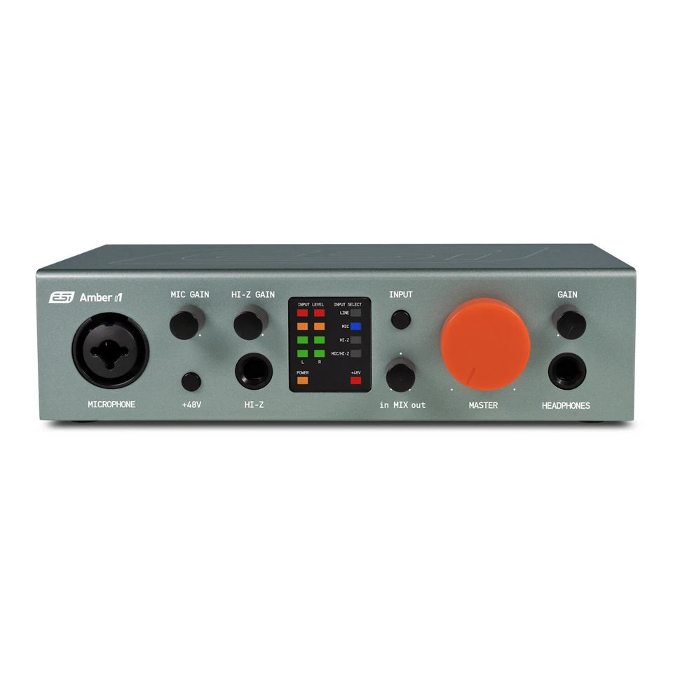 ESI Amber i1 2x2-Kanal USB-C Audio-Interface + keepdrum Kopfhörer - Bild 2 von 4