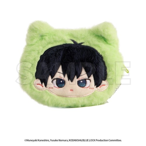 BLUE LOCK Purse Storage Bag Wallet Plush Coin Purse Anime Card Bag Doll Rim Gift - Picture 6 of 9