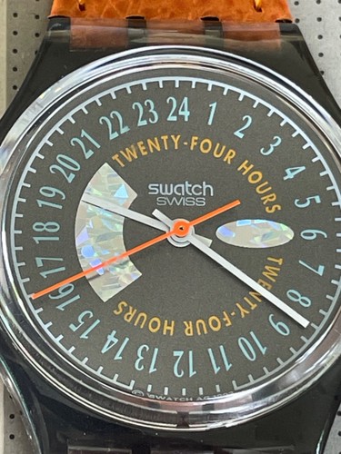 Gm117* Swatch Watch Waterproof 24H Gent Rocking - Picture 12 of 18