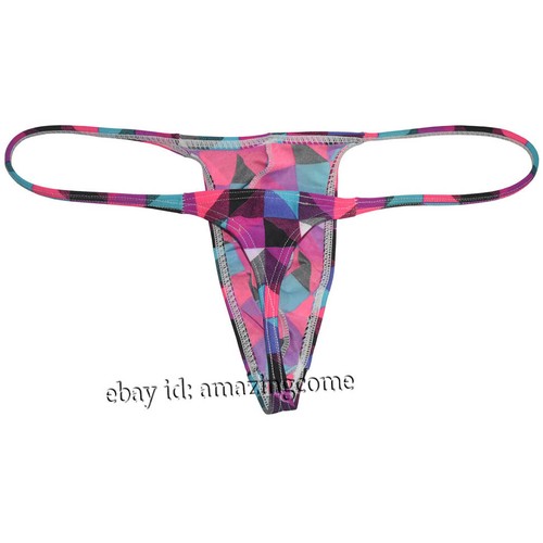 Men's Posing Slim Bikini Thong Underwear Minimal Coverage Swim G-string Hipster - Picture 58 of 61