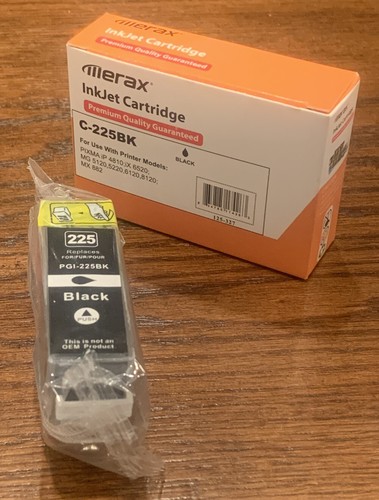 Cartuccia di inchiostro NERO per Canon PGI-225BK per Pixma iP4810 iX6520 MG MX882 non OEM - Foto 11 di 12