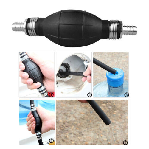 3/8'' Hand Primer Kit Bulb Outboard Car Marine Boat Gas Fuel Line Pump All Fuel! - Picture 3 of 12