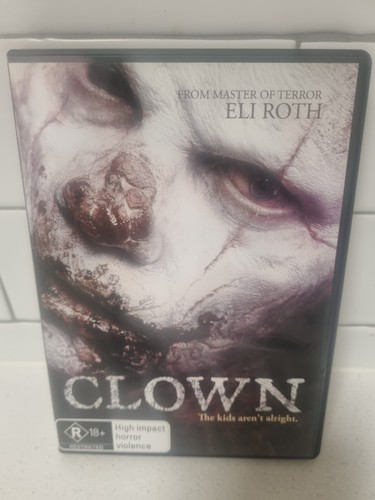 CLOWN (dvd) horror .. exc cond