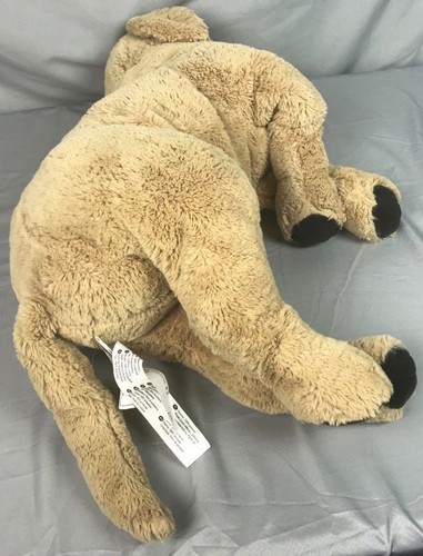 Peluche Ikea Gosig Golden Retriever marrón tostado cachorro perro bronceado 27,5" - Imagen 6 de 6