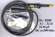 OSCILLOSCOPE PROBE BNC DL-8200 KIT 200 MHz for signal and Low Voltage Monitoring