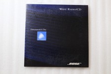 Wave Radio CD Demonstration Disc Bose CD Jazz, Rock, Non-Music, Pop, Classical