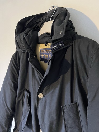 Parka Woolrich Arctic 2XL - 3XL tela Ramar azul marino 80 % plumón 20 % pluma nueva sin etiquetas - Imagen 2 de 18