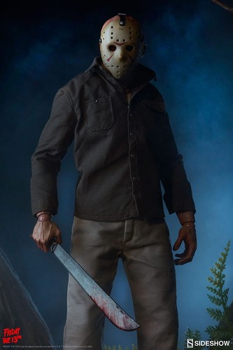 Friday the 13th Part 3 Jason Voorhees 1:6 Figure Sideshow 30.5cm Original Box New - Picture 8 of 23
