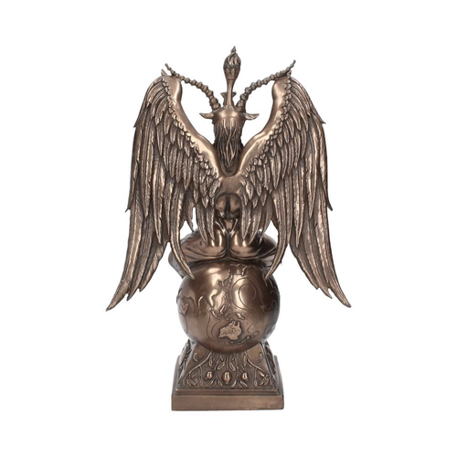 Baphomet Statue Pagan Altar Figurine Occult Devil Sabbatic Goat of Mendes Figure - Picture 24 of 26