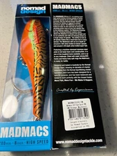 Nomad Design Orange mackerel MADMACS200-OM 8"-12oz.