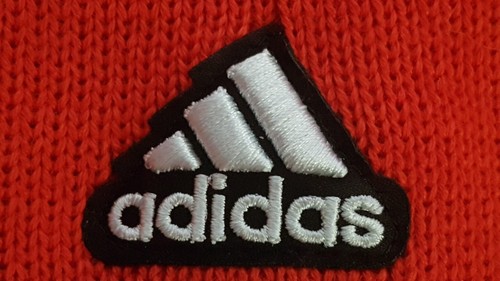 DSV Adidas Viessmann Stirnband Gr. M Strick Fleece Headband Mütze Rot Red - Bild 6 von 14