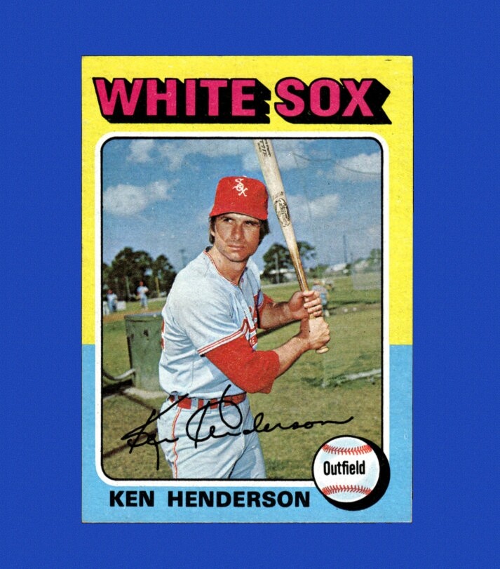 1975 Topps Mini Set-Break # 59 Ken Henderson NM-MT OR BETTER *GMCARDS*