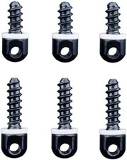 SHWEAPY Sling Swivel Studs Wood Screw Studs6 Pcs Sling Mounting Kit