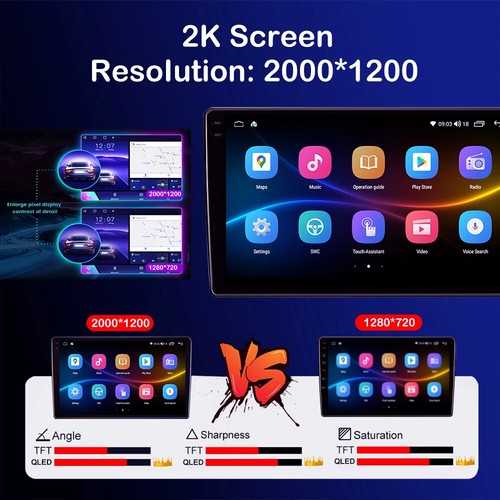 For Nissan Kicks Multimedia Player System DSP Bluetooth GPS Auto Radio Android - Picture 4 of 31