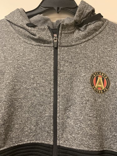 NEW W TAGS - Men’s Atlanta United FC MLS Full Zip Pocket Hoodie Jacket - 2XL - Picture 5 of 7