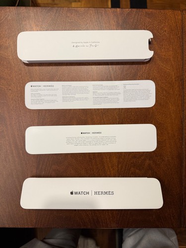 Apple Watch Hermes Series 10 Sport Band 46mm Orange M/L - NEW! - 第 3/4 張圖片