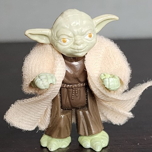 Vintage 1980 Kenner Star Wars Yoda Figure Hong Kong - NO Orange Snake/Cane - EUC - Picture 12 of 14