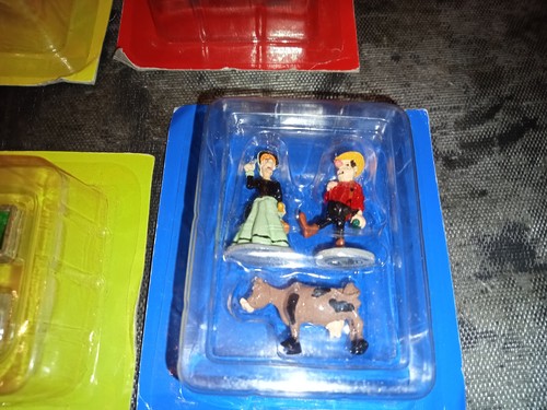 Lot de 12 Figurines et décors ATLAS Lucky Luke - 2008 PLASTOY - Imagen 4 de 14