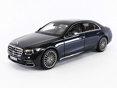 感謝の声続々！ Class S Benz Mercedes 1/18 Norev AMG Blue Dark 2021 Line ミニカー