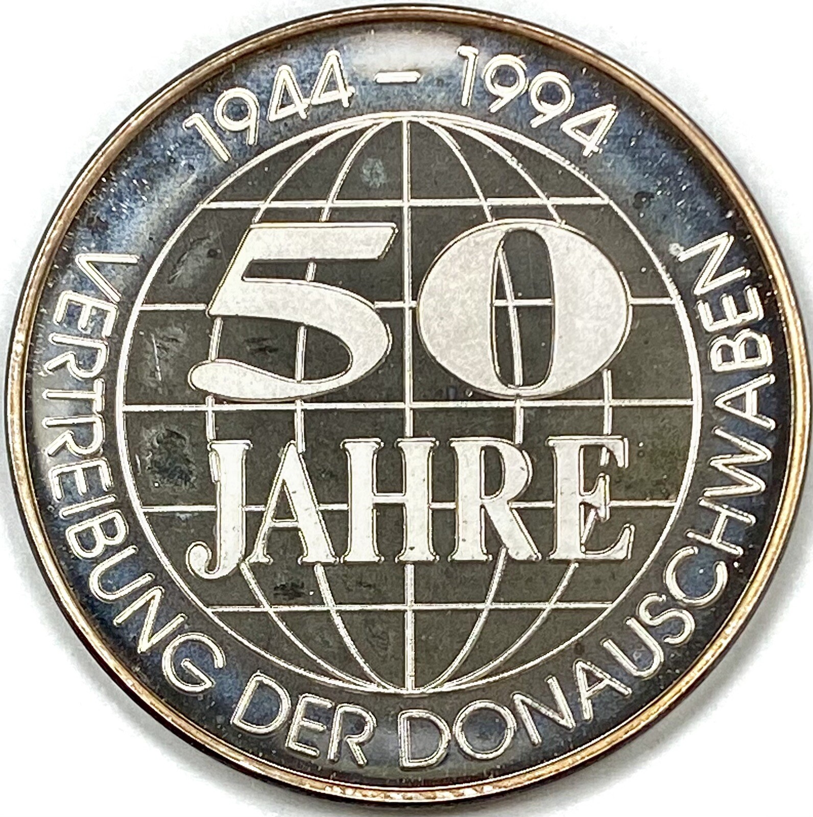1994 1 Oz Silver 50 Jahre Vertreibung Der Donauschwaben Gedenktage In ...